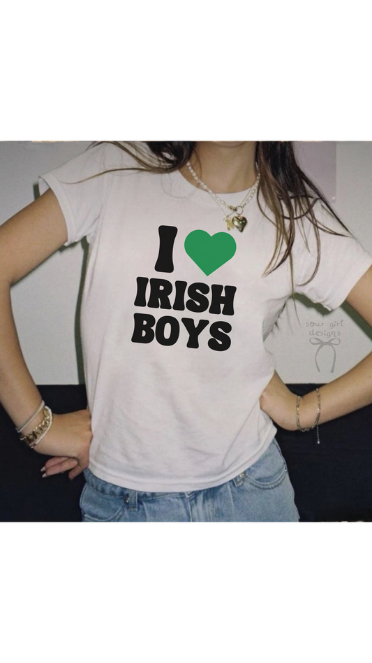 I Love Irish Boys Zoe Tee